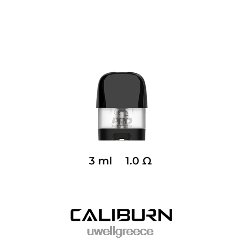 UWELL Vape Disposable - 4XVT2F47 UWELL CALIBURN X ανταλλακτικά δοχεία | συσκευασία 2 τεμαχίων 10 ohm